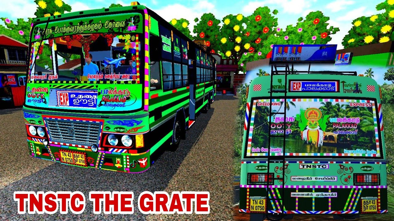 Bussid Indian Livery Tamilnadu