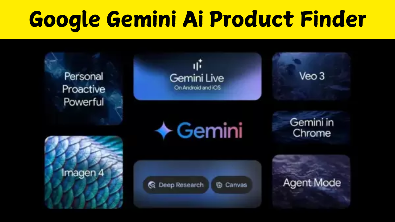 Google Gemini Ai Product Finder