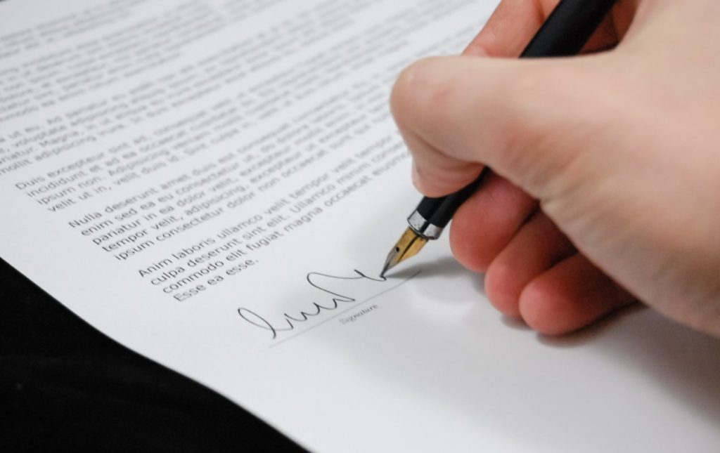 Signature On Docs & Photos