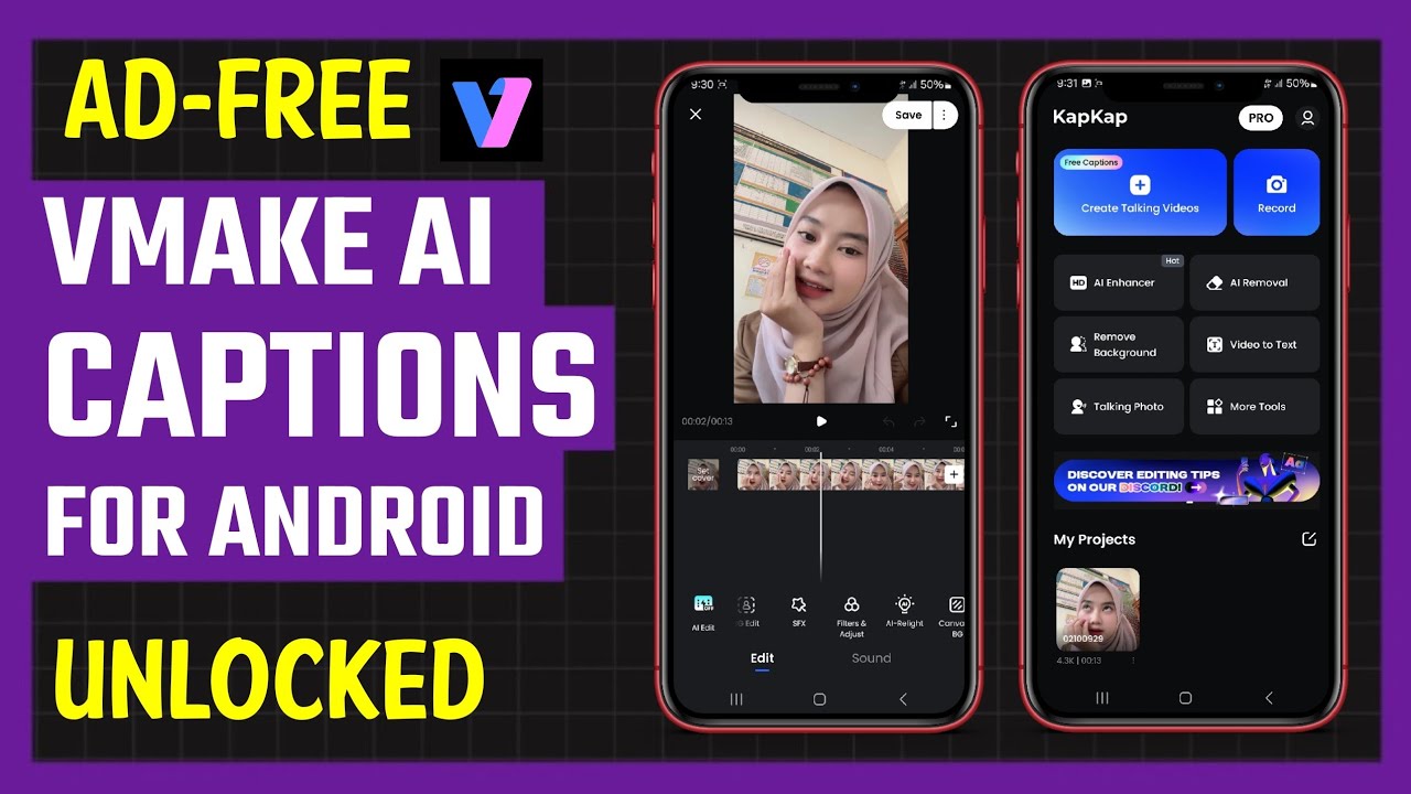 Vmake AI Captions App Review
